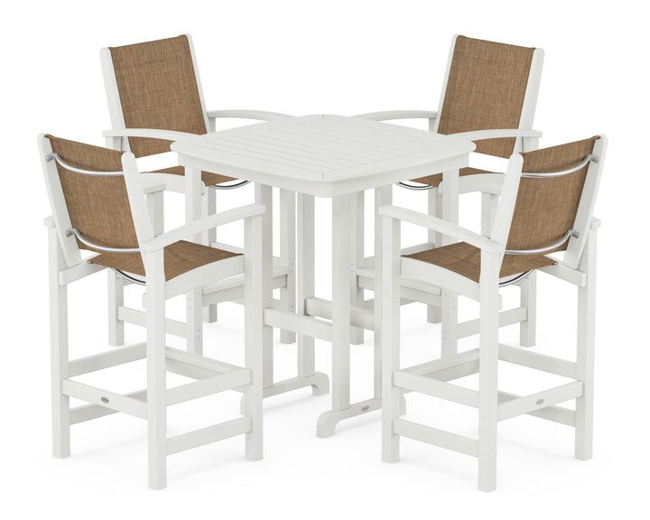 POLYWOOD® Coastal 5-Piece Bar Set