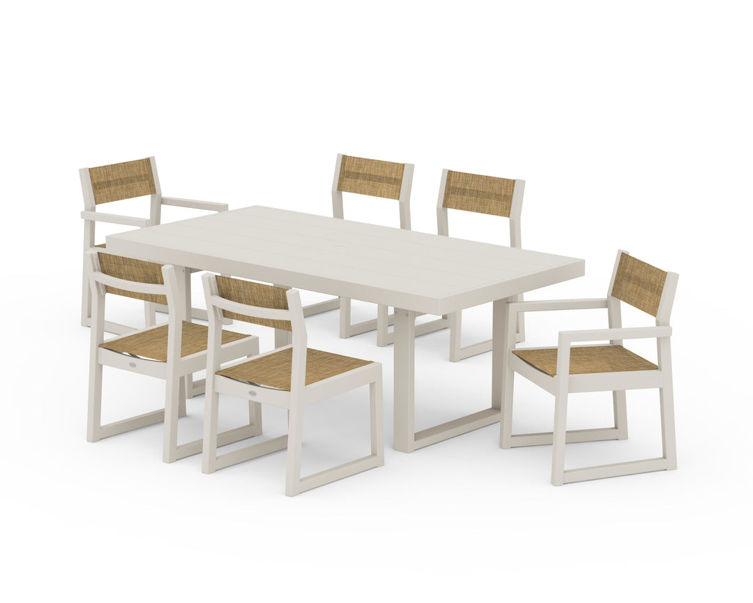 POLYWOOD® EDGE Sling 7-Piece Dining Set