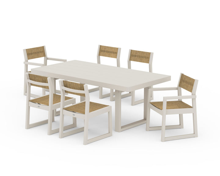 POLYWOOD® EDGE Sling 7-Piece Dining Set