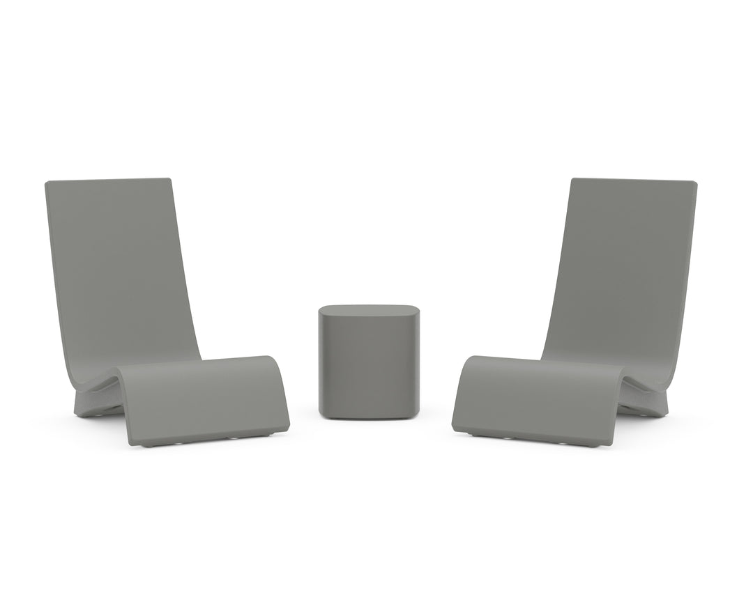 POLYWOOD® Laguna 3-Piece In-Pool Chair Lounge Set