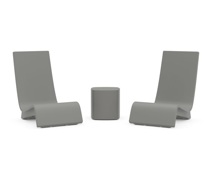 POLYWOOD® Laguna 3-Piece In-Pool Chair Lounge Set
