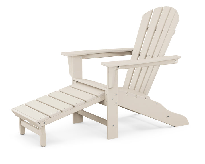 POLYWOOD® Palm Coast Ultimate Adirondack with Hideaway Ottoman