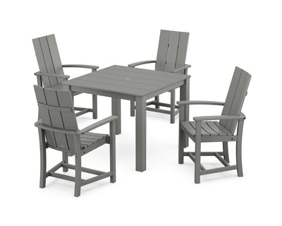 Modern Adirondack 5-Piece Parsons Dining Set