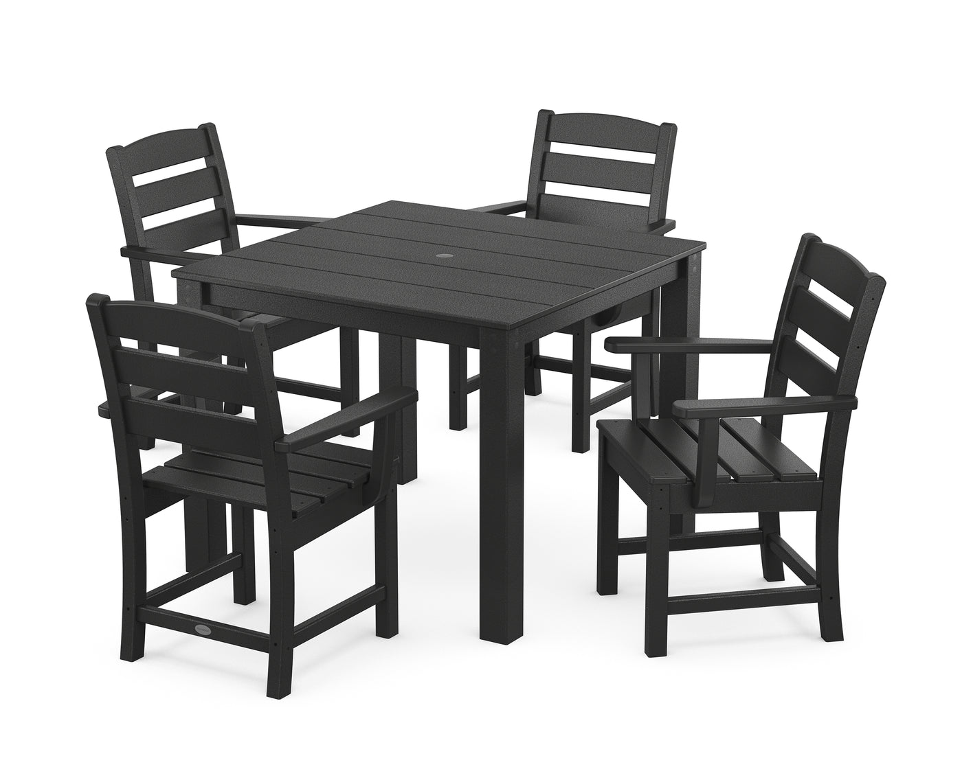 Lakeside 5-Piece Parsons Dining Set