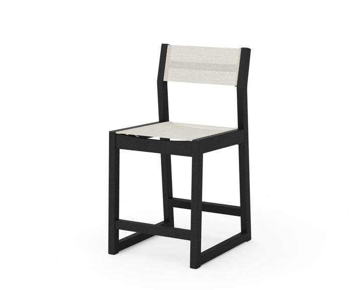 POLYWOOD® EDGE Sling Counter Side Chair