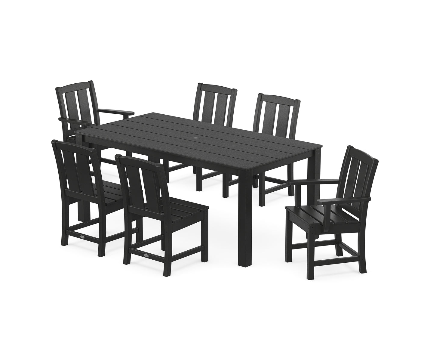 Mission 7-Piece Parsons Dining Set