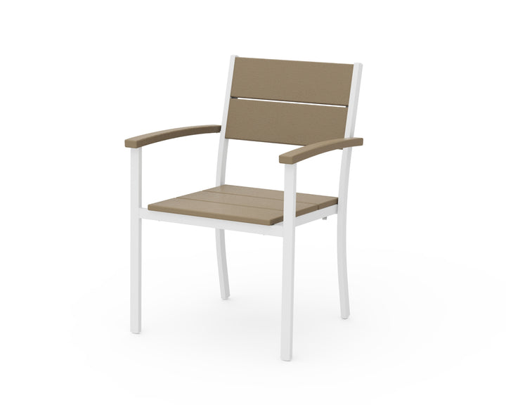 POLYWOOD® Main Street Stacking Dining Arm Chair