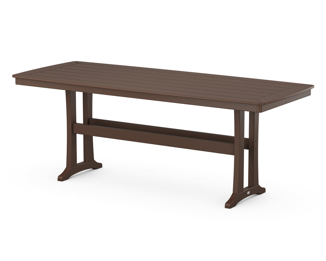 POLYWOOD® Nautical Trestle 39” x 97” Counter Table