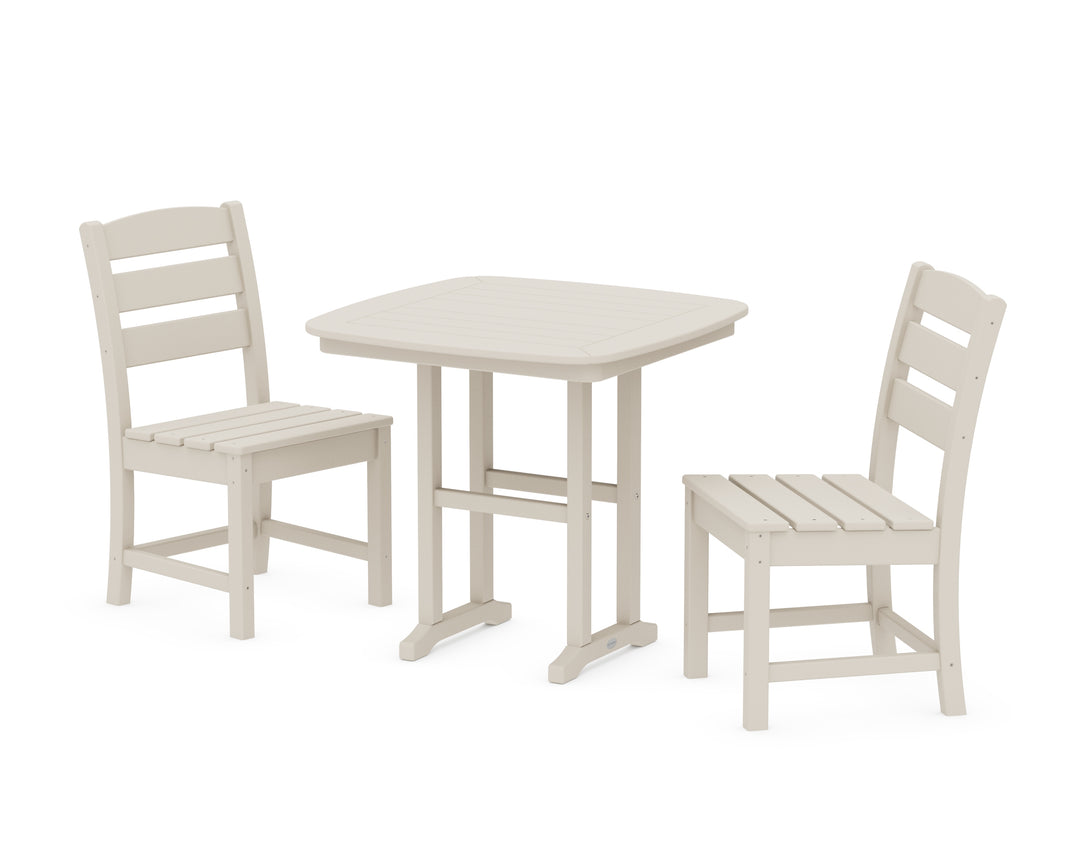 POLYWOOD® Lakeside Side Chair 3-Piece Dining Set