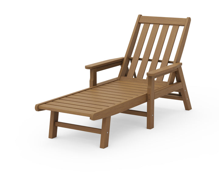 POLYWOOD® Vineyard Chaise with Arms