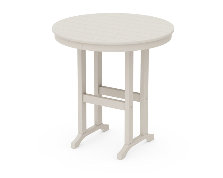 POLYWOOD® 36" Round Farmhouse Counter Table