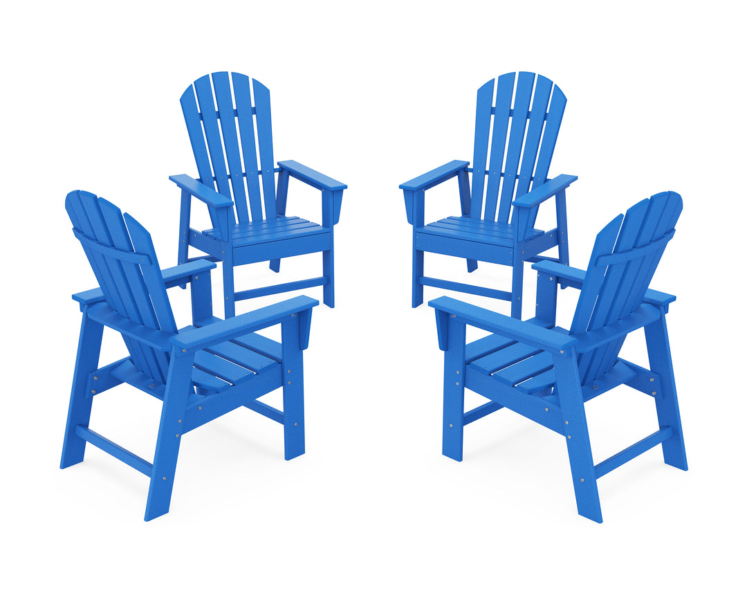POLYWOOD® 4-Piece South Beach Casual Chair Conversation Set