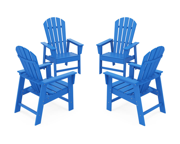 POLYWOOD® 4-Piece South Beach Casual Chair Conversation Set
