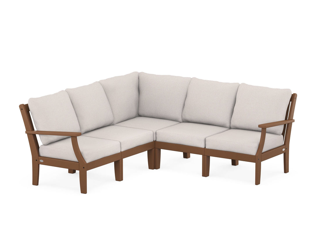 POLYWOOD® Braxton Modular 5-Piece Deep Seating Set