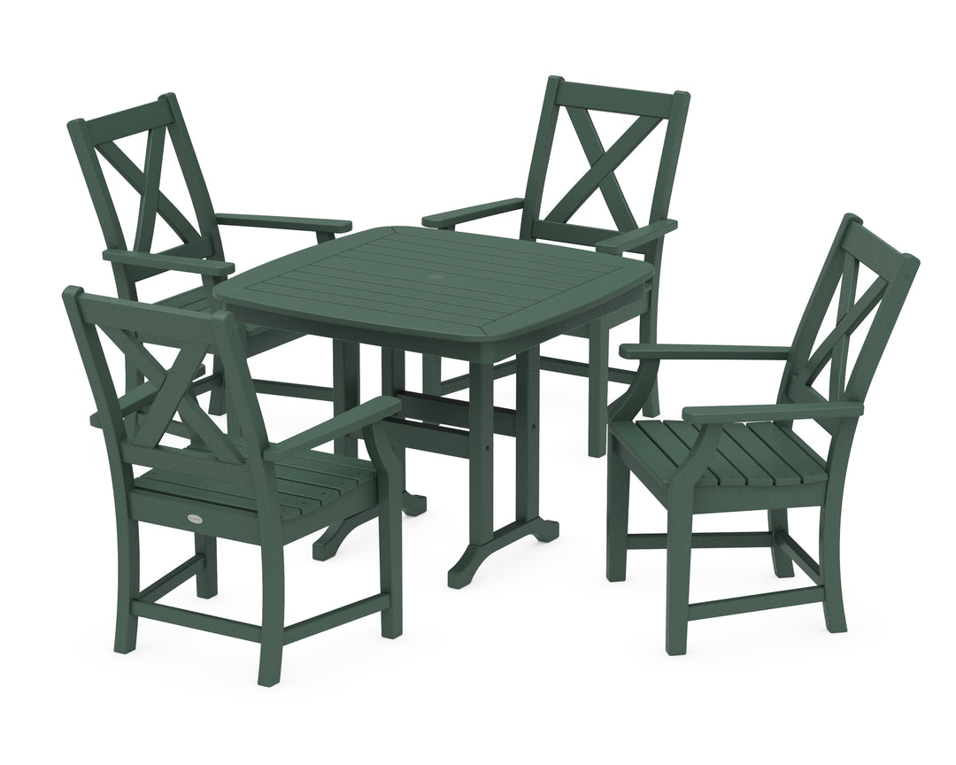 POLYWOOD® Braxton 5-Piece Dining Set