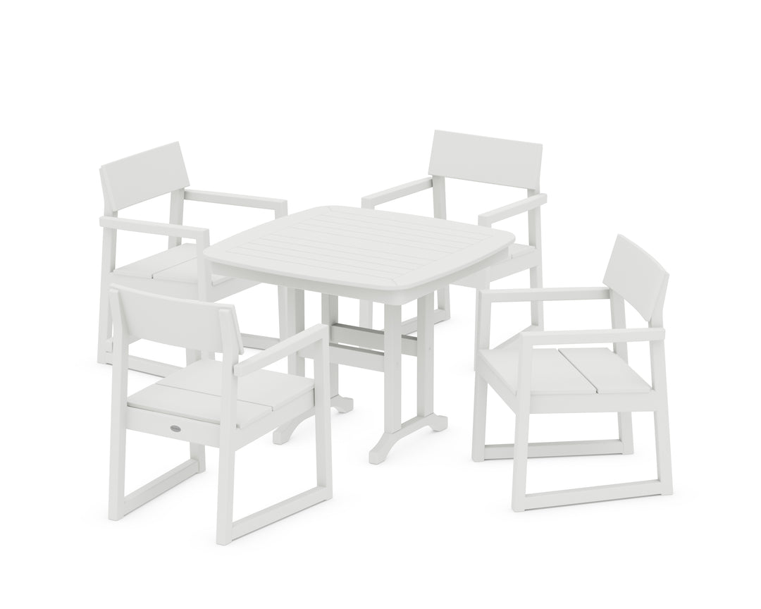 POLYWOOD® EDGE 5-Piece Dining Set