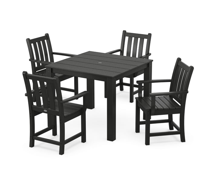POLYWOOD® Traditional Garden 5-Piece Parsons Dining Set