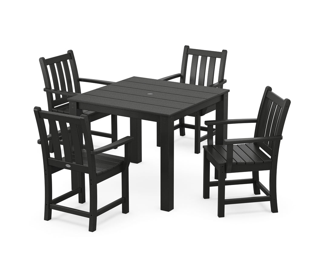 POLYWOOD® Traditional Garden 5-Piece Parsons Dining Set