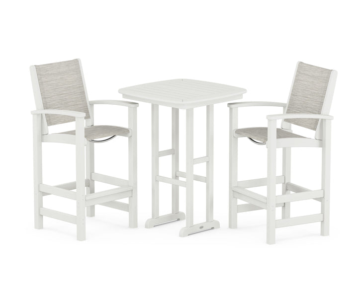 POLYWOOD® Coastal 3-Piece Bar Set