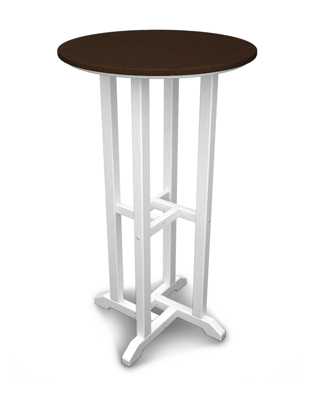 POLYWOOD® Contempo 24" Round Bar Table