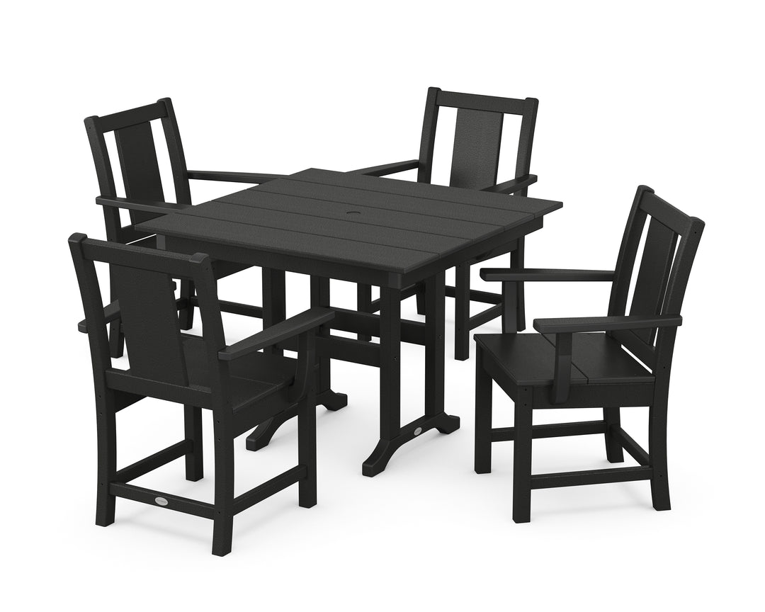 POLYWOOD® Prairie 5-Piece Farmhouse Dining Set