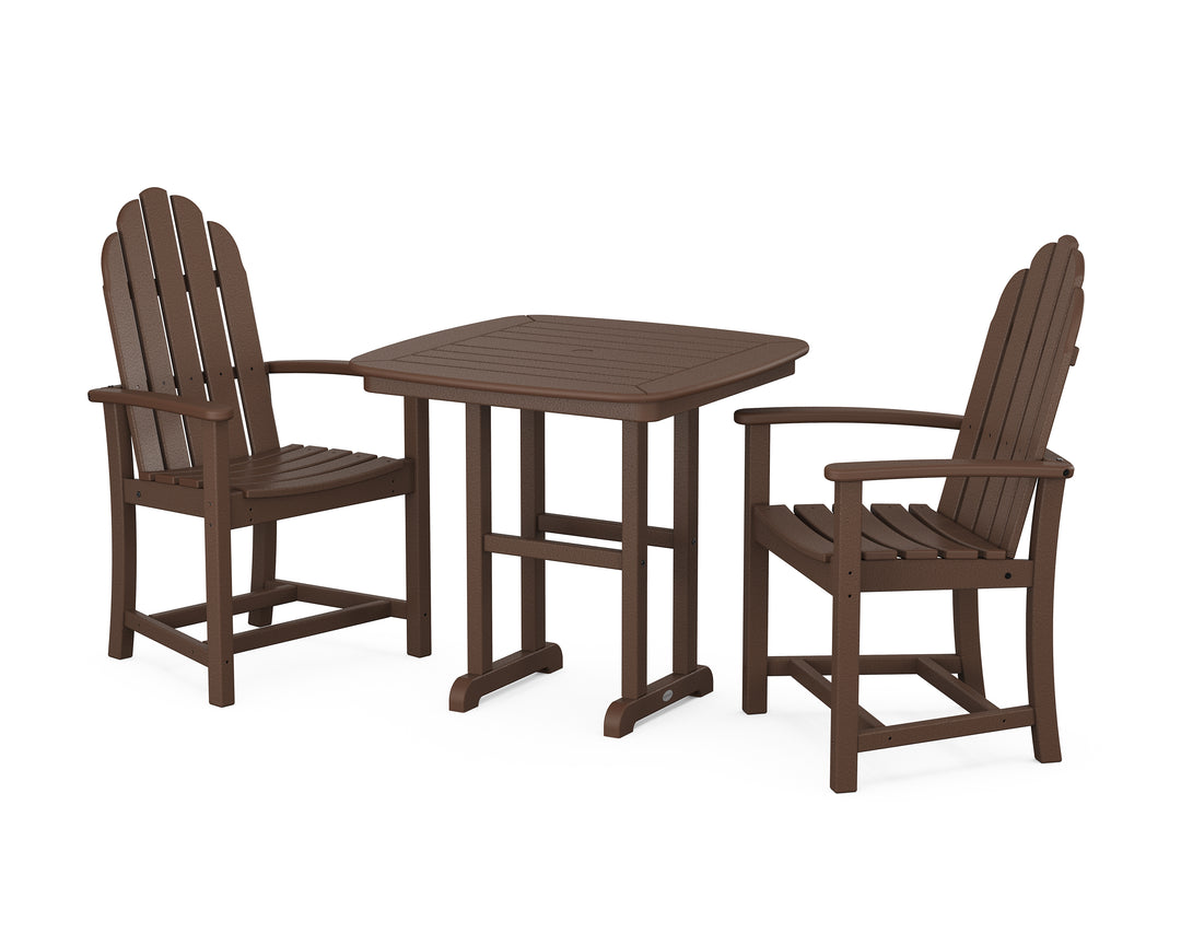 POLYWOOD® Classic Adirondack 3-Piece Dining Set