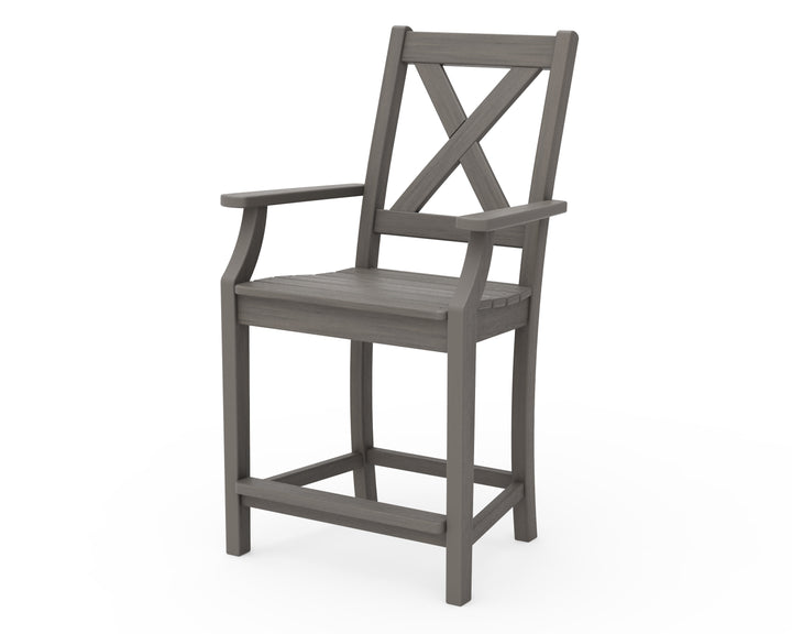POLYWOOD® Braxton Counter Arm Chair