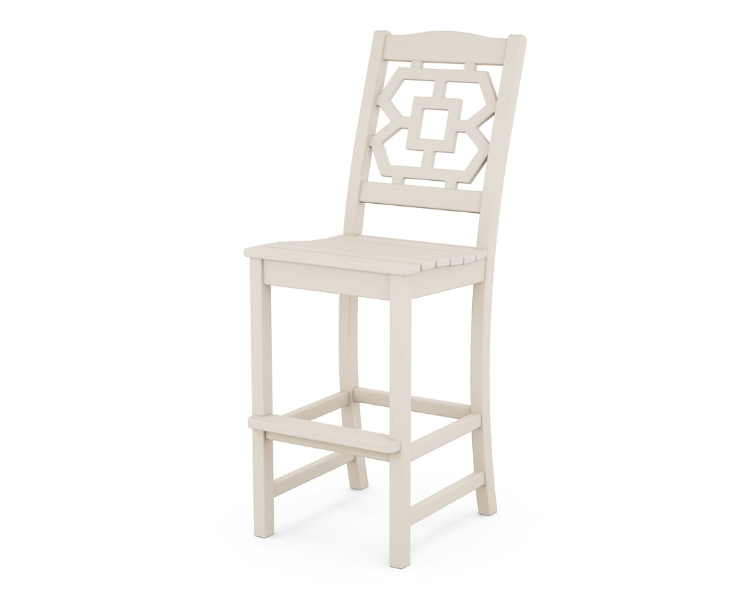 Martha Stewart by POLYWOOD® Chinoiserie Bar Side Chair