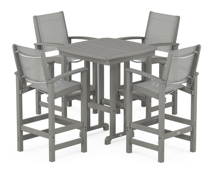 POLYWOOD® Coastal 5-Piece Bar Set