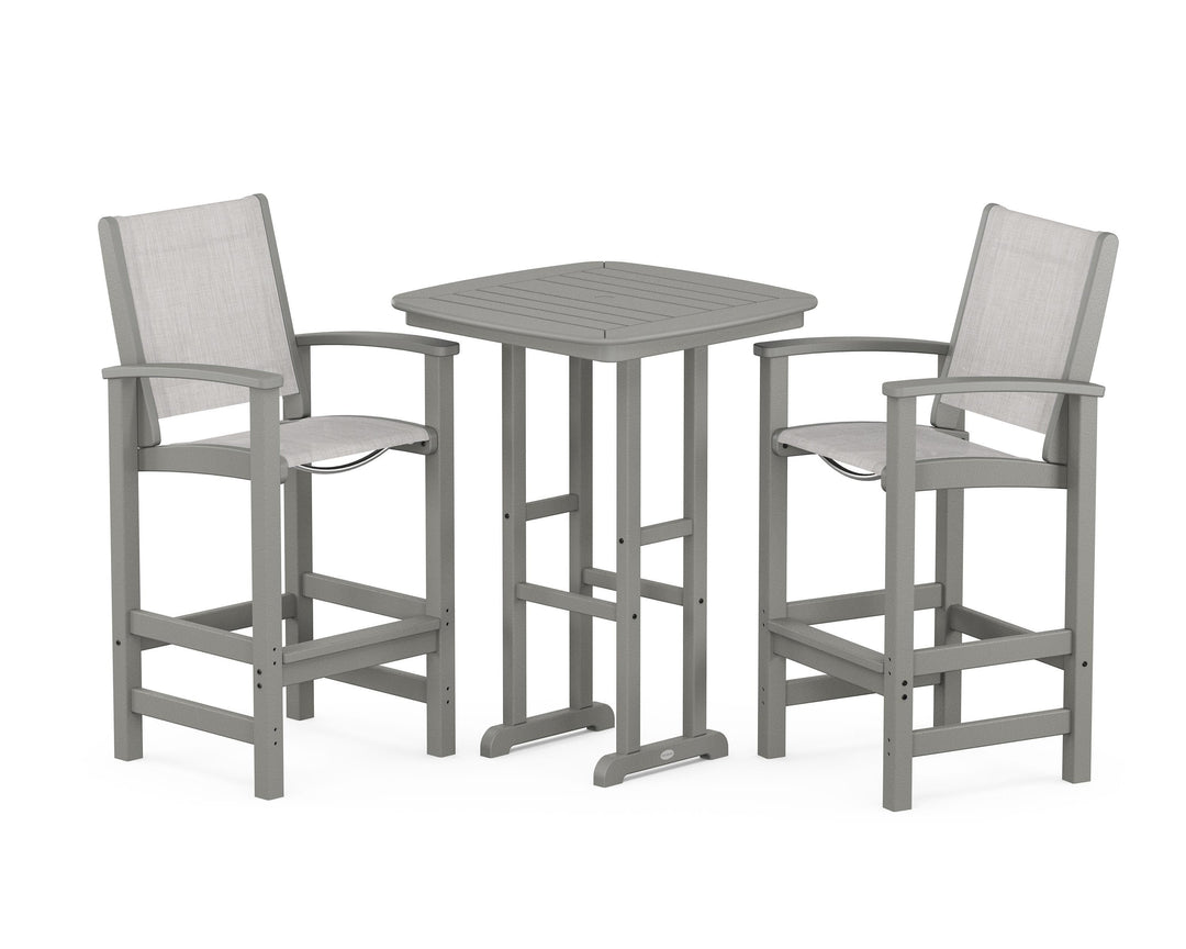 POLYWOOD® Coastal 3-Piece Bar Set