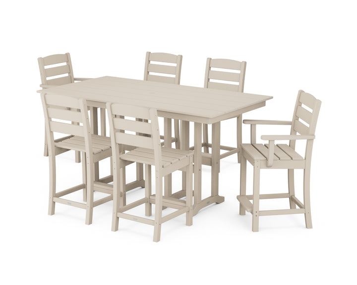 POLYWOOD® Lakeside 7-Piece Counter Set