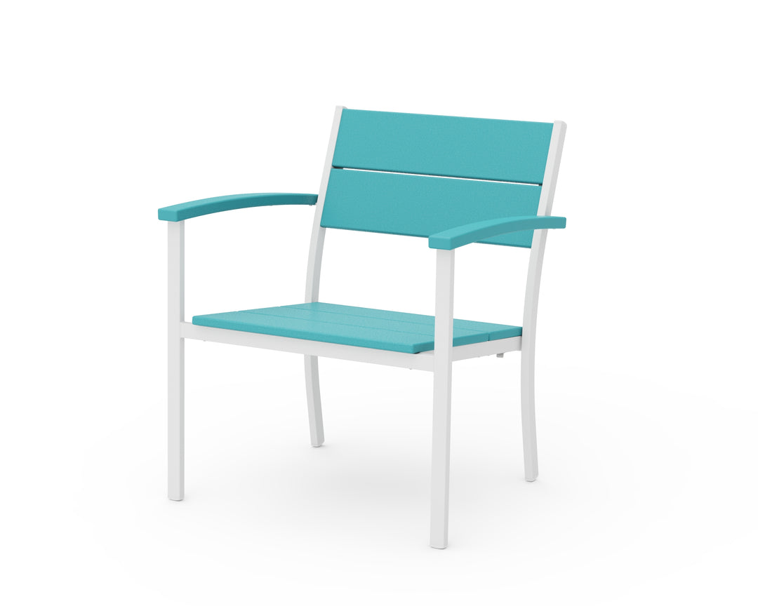 POLYWOOD® Main Street Stacking Lounge Arm Chair