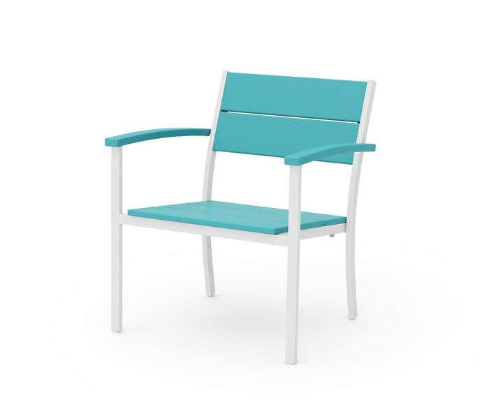 POLYWOOD® Main Street Stacking Lounge Arm Chair