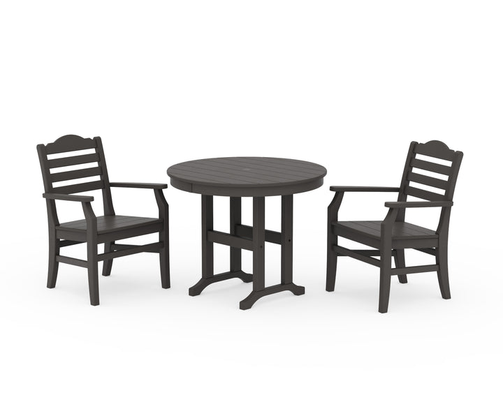 POLYWOOD® Savannah 3-Piece Farmhouse Dining Set