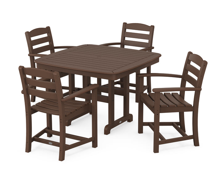 POLYWOOD® La Casa Café 5-Piece Dining Set with Trestle Legs