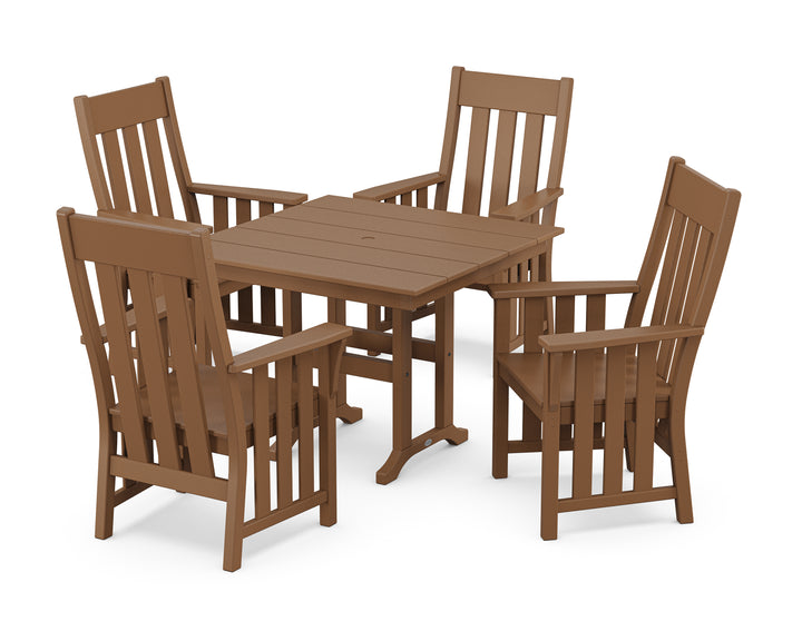 Martha Stewart by POLYWOOD® Acadia 5-Piece Farmhouse Dining Set