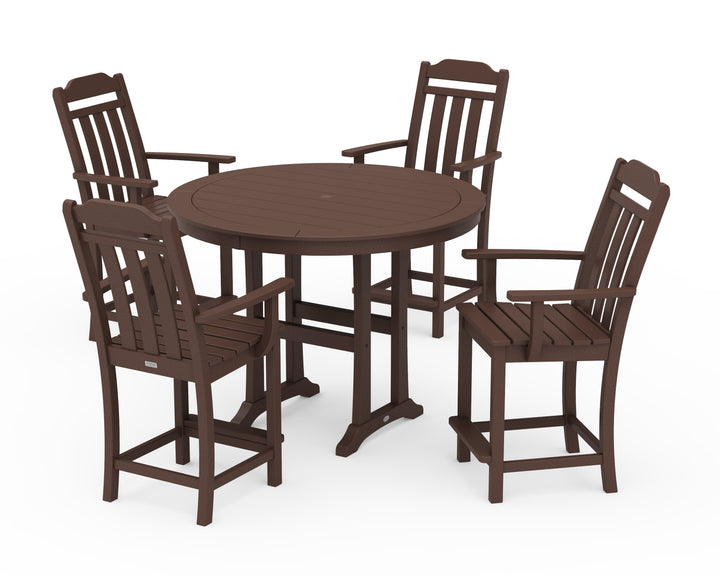 Country Living Cottage 5-Piece Round Counter Set