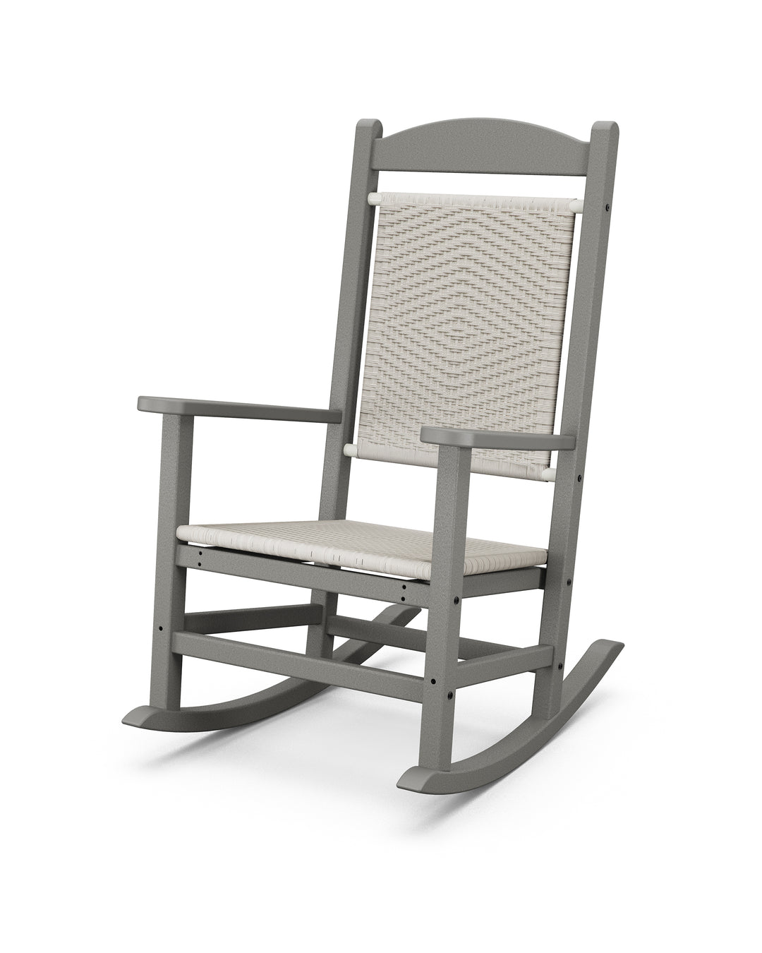 POLYWOOD® Presidential Woven Rocking Chair