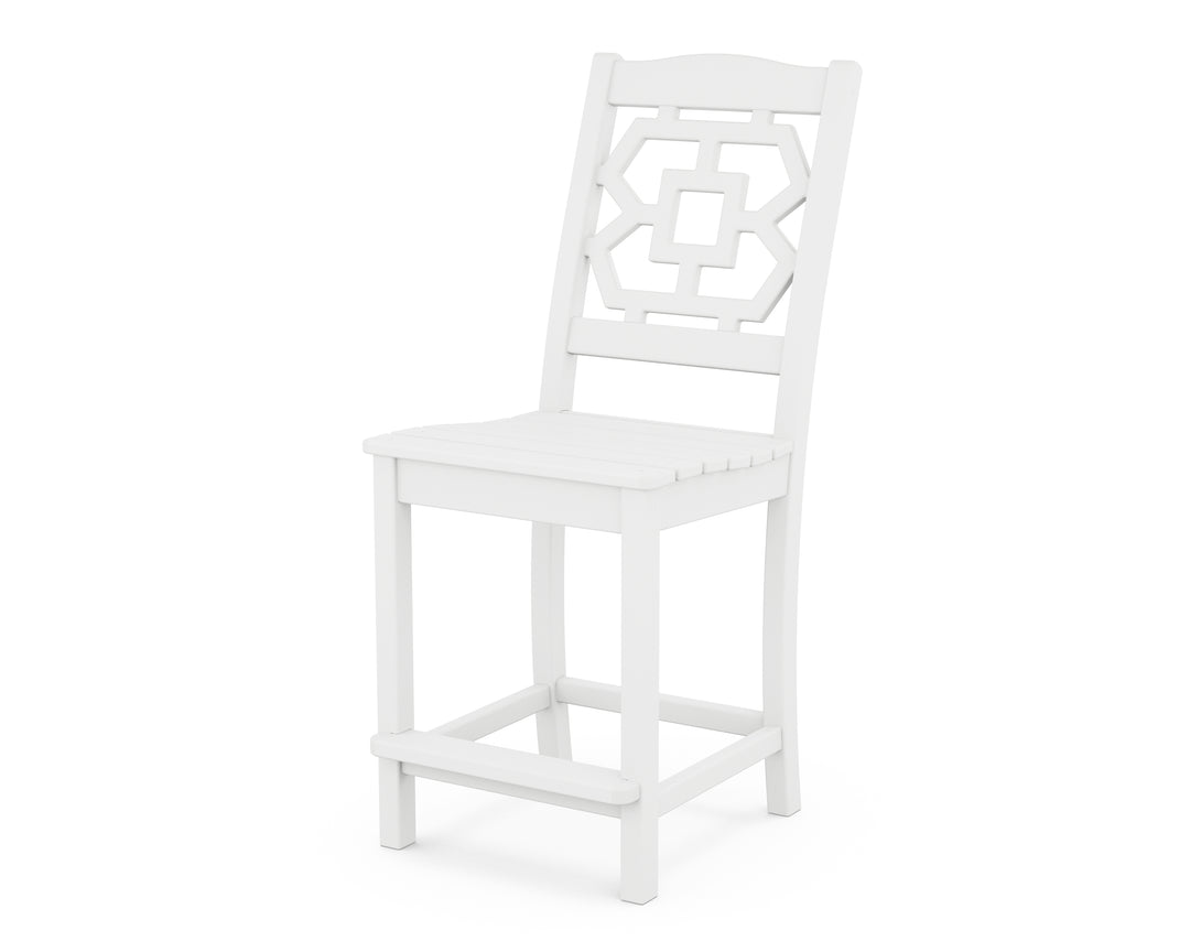 Martha Stewart by POLYWOOD® Chinoiserie Counter Side Chair