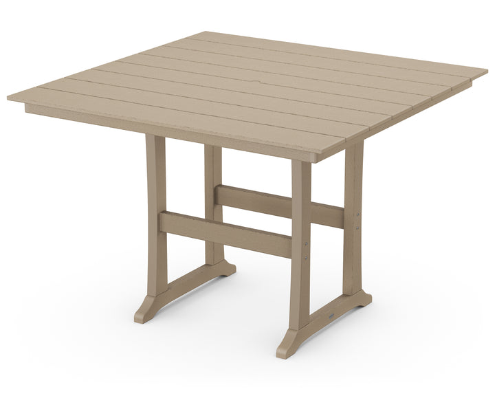 POLYWOOD® Farmhouse Trestle 59" Bar Table
