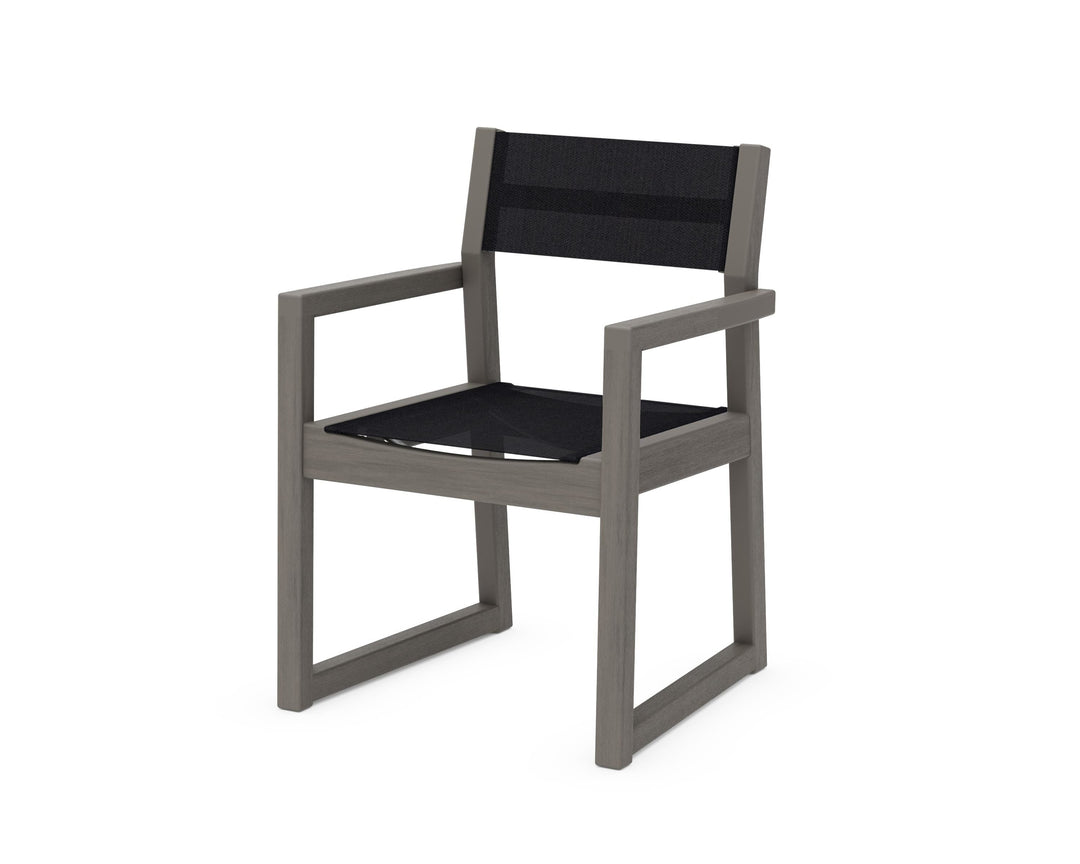POLYWOOD® EDGE Sling Dining Arm Chair