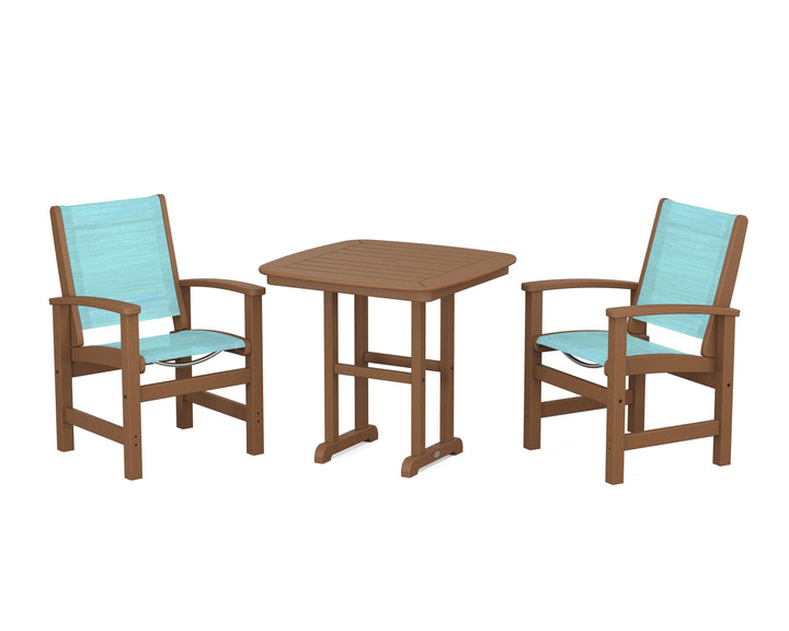 POLYWOOD® Coastal 3-Piece Dining Set