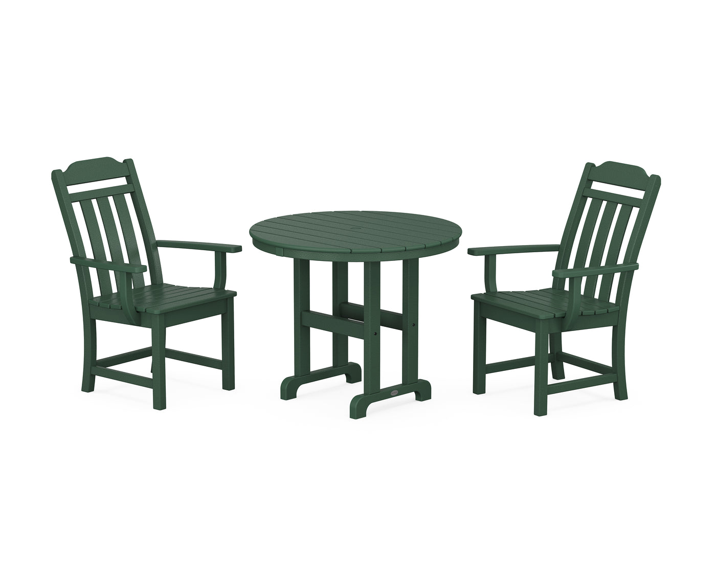 Cottage 3-Piece Farmhouse Dining Set