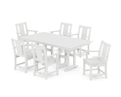 Prairie Arm Chair 7-Piece Farmhouse Dining Set