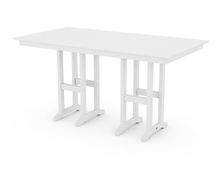POLYWOOD® Farmhouse 37" x 72" Counter Table
