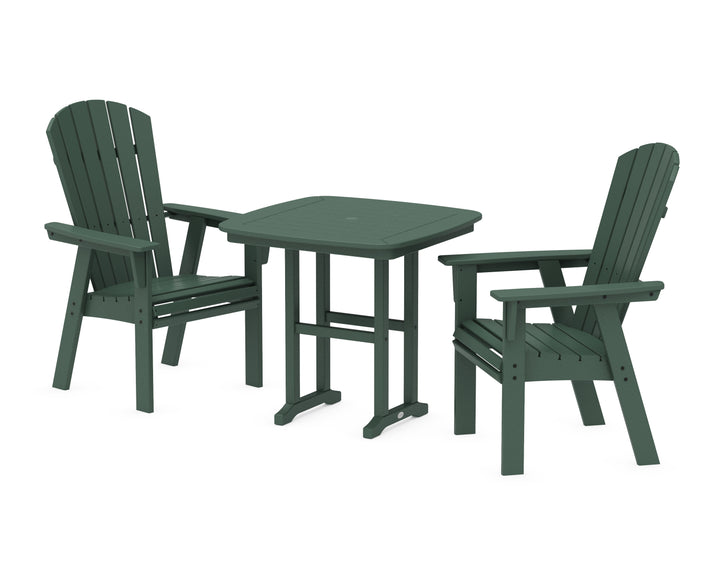 POLYWOOD® Nautical Adirondack 3-Piece Dining Set
