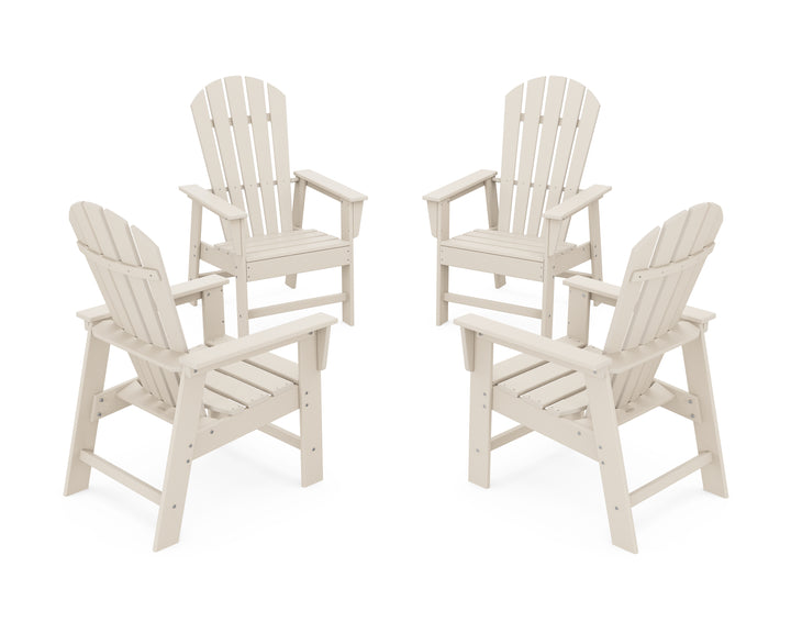POLYWOOD® 4-Piece South Beach Casual Chair Conversation Set