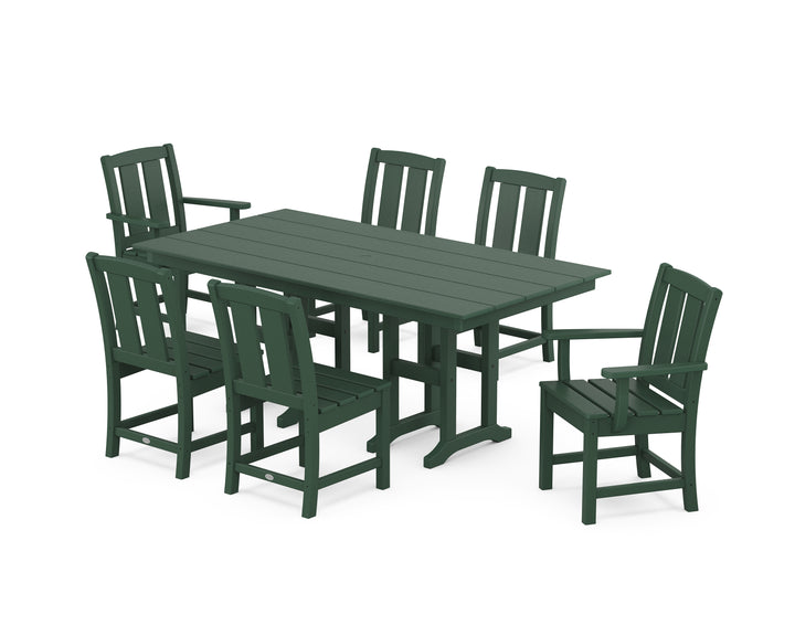 POLYWOOD® Mission 7-Piece Farmhouse Dining Set