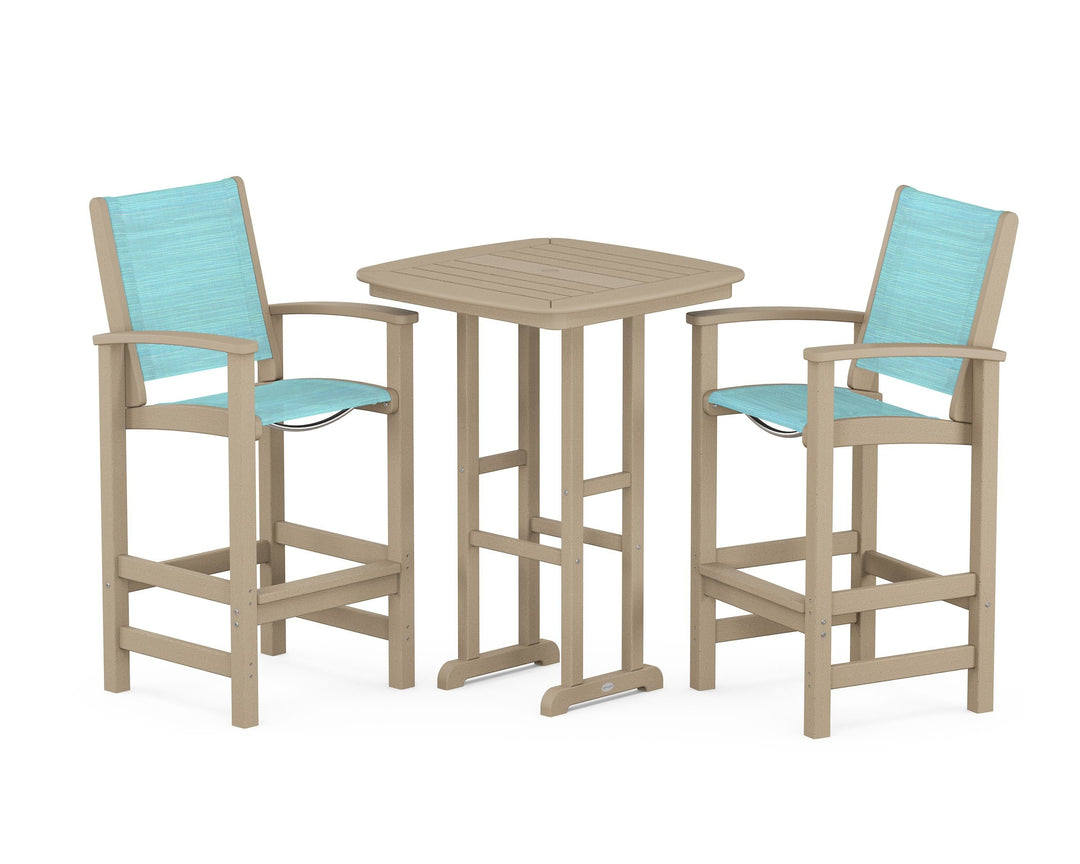 POLYWOOD® Coastal 3-Piece Bar Set