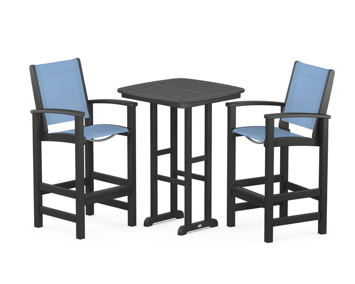 POLYWOOD® Coastal 3-Piece Bar Set